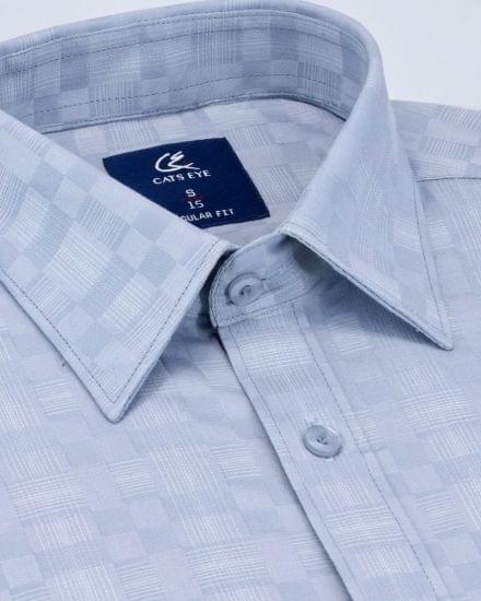 Jacquard formal shirt